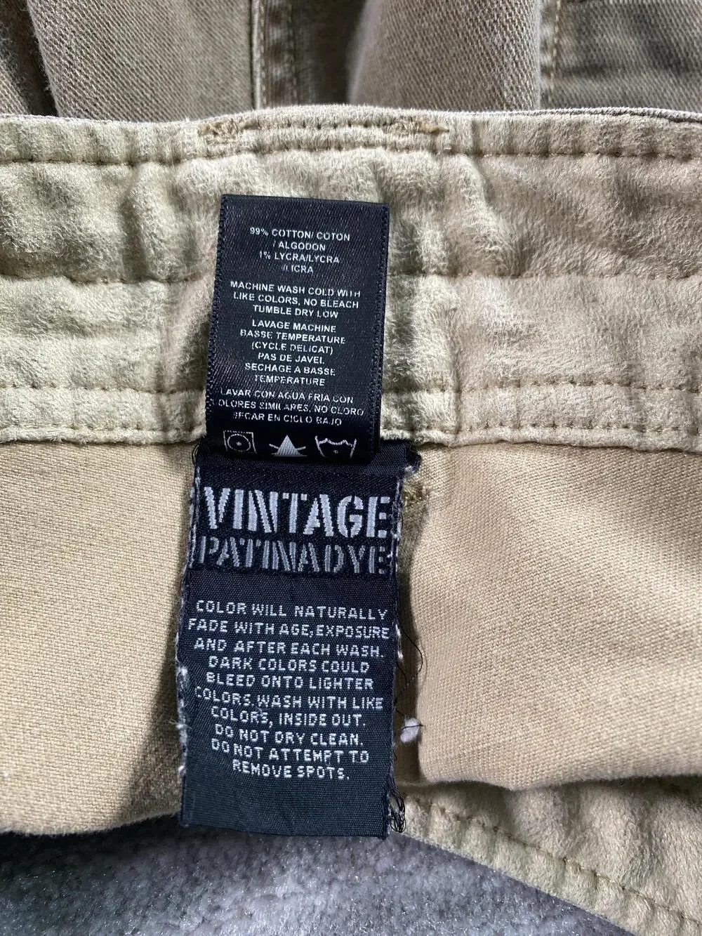 Kuhl Legendary Pants Mens 32x32 Beige Easy Rydr Canvas Stretch 5 Pocket Outdoor